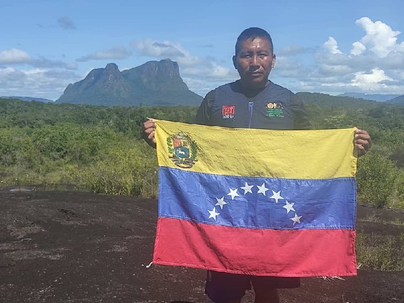 Virgilio Trujillo fue asesinado a tiros cerca de Puerto Ayacucho, capital del estado de Amazonas. Foto: cortesía ORPIA.