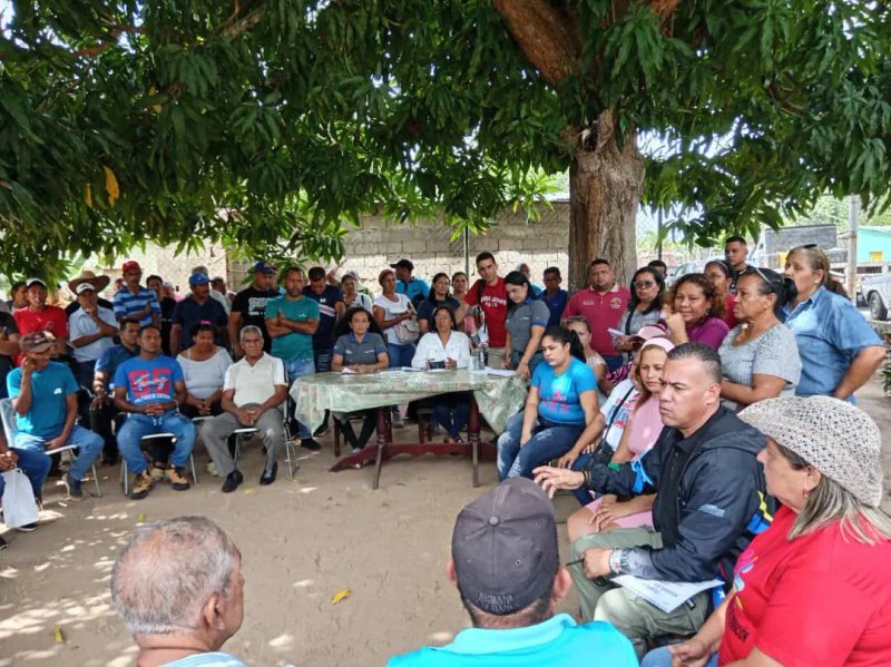 Asamblea comunal en zona rural. Foto MPPCMSA.